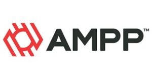 AMPP logo - red and black